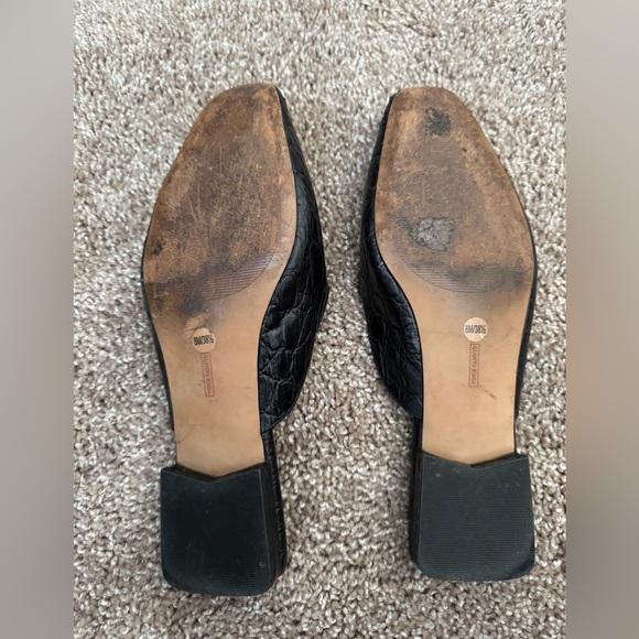 Vince Camuto Leather Mules Size 8 - Picture 2 of 2